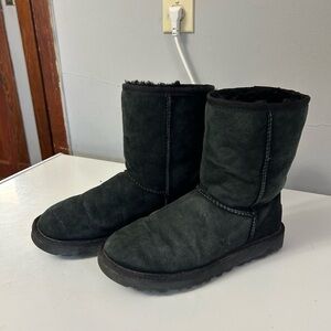 UGG Black Suede Boots